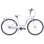 Mestský bicykel 28" Kozbike K25 3 prevodový Biely